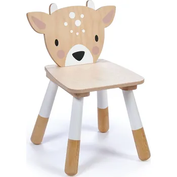 Hračka pro nejmenší Dětská dřevěná židle srnka Tender Leaf Forest Deer Chair