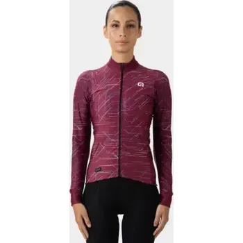 cyklistický dres Alé Byte PR-E dámský dres dlouhý rukáv Bordeaux vel. L