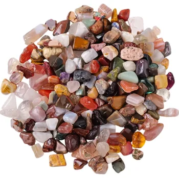Dekorační kamínky 100g Barevná směs oblázků 5–8 mm Přírodní dekorace Květinová aranžmá Akvárium DIY tvoření Domácí výzdoba