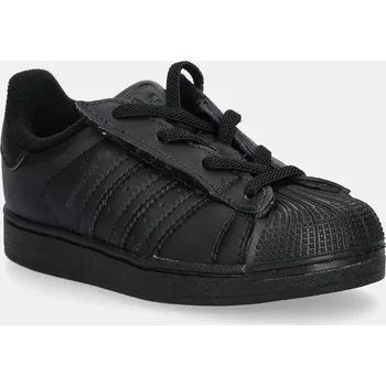 Chlapecké tenisky Dětské tenisky adidas Originals SUPERSTAR II JR9415 černá 99X, EUR 21