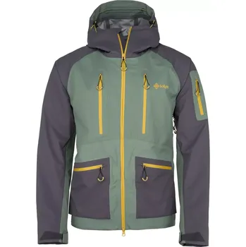 Pánská softshellová bunda Pánská lyžařská bunda Kilpi JACKYL-M khaki XS