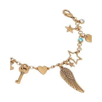 Šperk PINKO Přívěšek Bag Charm 2 AI 25-26 PCPL 105519 A2RJ Zlatá OS