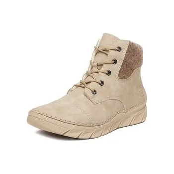 Dámská obuv Rieker Kotníková obuv CEO-55000-60 Béžová 36