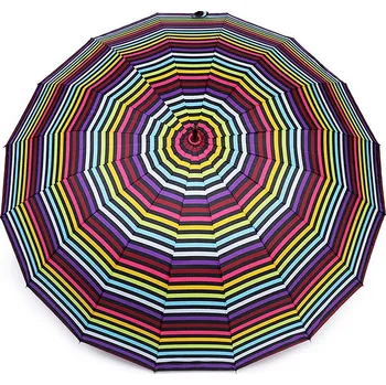 Deštník Velký rodinný deštník s puntíky