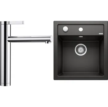 Granitový dřez Set RS Blanco Dalago 45 + Blanco Linee (bílá + chrom)