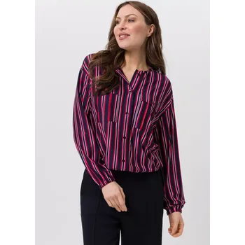 TUZZI RED EDITIO dámská blůza modročervená s proužky