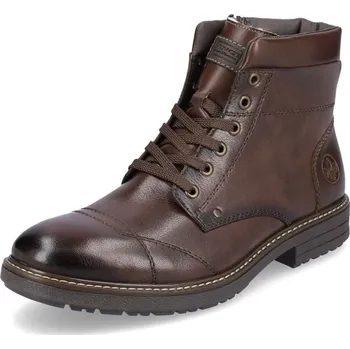 Pánská zimní obuv Pánská kotníková obuv RIEKER 33103-25 hnědá W5 44