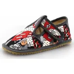 Papuče Beda barefoot - BF060010/W Comics (klasická široká verze) Velikost: 30