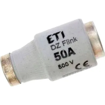 pojistka Pojistka patrona ETI DIII DZ 50A bílá