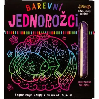 kreativní sada Barevní jednorožci Vyškrabávací obrázky Olena Herasimova