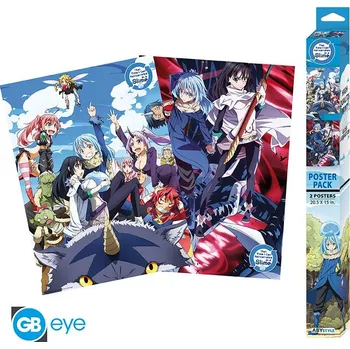 Plakát SLIME - Set 2 Posters Chibi 52 x 38 cm - Series 2