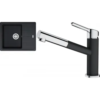 Set RS Franke Basis BFG 611-62 + Franke FC 3055 Orbit (onyx + onyx)