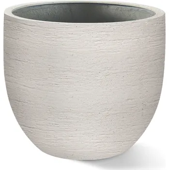 Květináč Terreno New Egg Pot Sand Ø 55 cm / V 46 cm