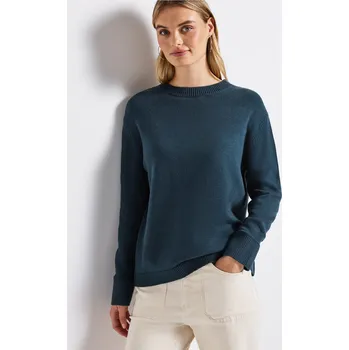 Dámský svetr Dámský svetr Street One 303273 Barva: Modrá, Velikost: 36