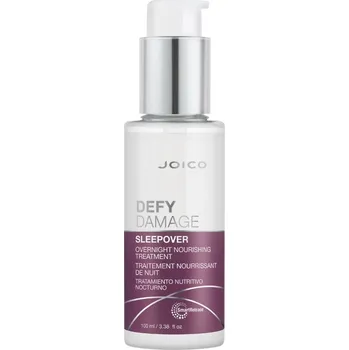 Vlasová regenerace Joico Noční vyživující kúra na vlasy Defy Damage SleepOver (Overnight Nourishing Treatment) 100 ml + 2 měsíce na vrácení zboží