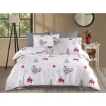 Brotex Vánoční povlečení francouzské bavlna 240x200,70x90 Klaudie