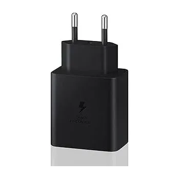 RYCHLÁ NABÍJEČKA PRO TELEFONY GALAXY 25W USB-C ČERNÁ ADAPTÉR