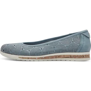 Dámské baleríny JANA SHOES NĚMECKO Boty Jana 178 modré dámské baleríny Velikost: 37