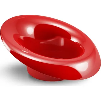 Nakloněná ikebana Mori červená 120 mm