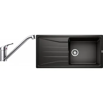 Kuchyňský dřez Set RS Blanco Sona XL 6 S + Blanco Daras (bílá + chrom)