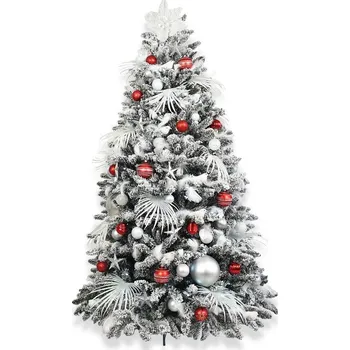 Vánoční stromek Laalu.cz Ozdobený stromeček POLÁRNÍ ČERVENÁ 150 cm