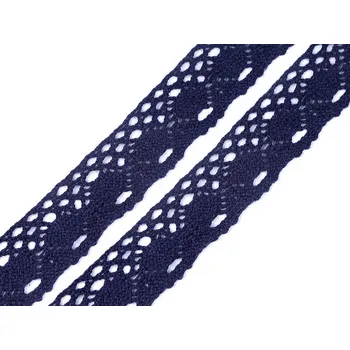Krajka Bavlněná krajka paličkovaná šíře 40 mm