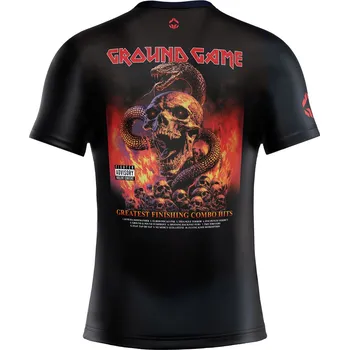 Potápěčské vybavení Rashguard Ground Game INFERNO - krátké rukávy Velikost: XL