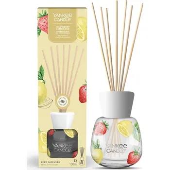 Svíčka YANKEE CANDLE SIGNATURE ICED BERRY LEMONADE REED DIFUZÉR