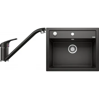 Granitový dřez Set RS Blanco Dalago 6+ Blanco Daras (bílá + bílá)