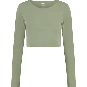 Dámské triko URBAN CLASSICS TB7807 MATCHA GREEN XL