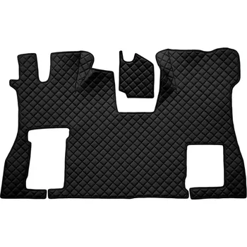 Ochranný autopotah Celoplošné koberečky - prošívaná ECO-kůže, SCANIA S FLAT FLOOR SKLOPNÉ SEDADLO SPOLUJEZDCE (prod. 9.2016-)