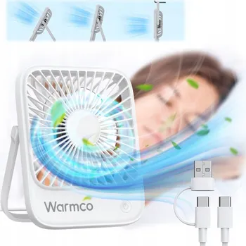 Domácí ventilátor USB ventilátor Tichý mini stolní ventilátor chlazení USB C USB-C