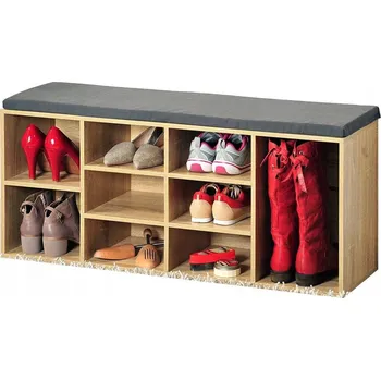 Botník Botník Kesper se sedákem 30 x 48 x 104 cm, přírodní dub