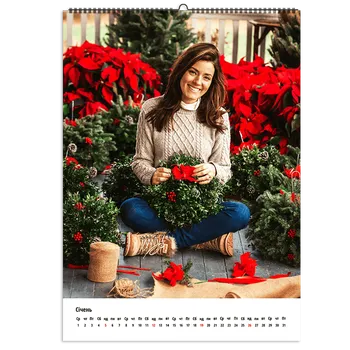 Fotokalendář Ukrajinský fotokalendář A4 na výšku světlý, Vlastní fotky, Online editor a snadná výroba