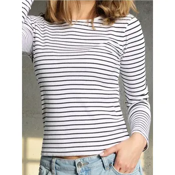 Dámské tričko Sinsay - Tričko s dlouhými rukávy - vícebarevná - 469EU-MLC - 469EU-MLC-S