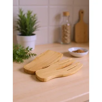 Sinsay - Sada 2 servírovacích lžic na salát - béžová - 632GJ-08X - 632GJ-08X-ONE