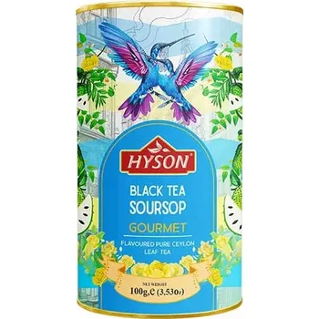Čaj HYSON BLACK Soursop OPA 100g sypaný, černý čaj