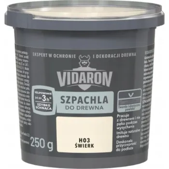 Tmel VIDARON® Tmel na dřevo Odstín (barva): H03 smrk, Balení: 250 g