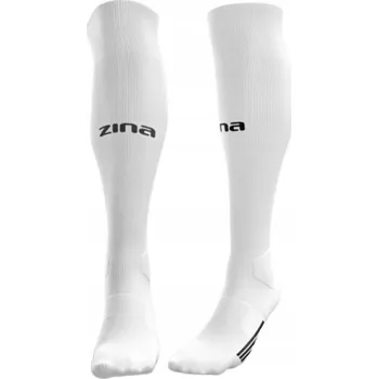 Štulpny ZINA ACADEMY Skarpetogetry fotbalové štulpny MINI vel. 31-35 BÍLÉ