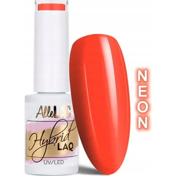 Lak na nehty Hybridní lak na nehty ALLELAC 5g Over the Rainbow Oranžový Č.79