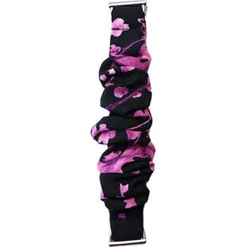 Příslušenství k chytrým hodinkám Madvell Pružný látkový řemínek orchidej 20mm