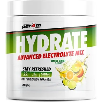 Iontový nápoj PER4M Hydratation Electrolyte Mix 210 g malina