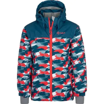 Chlapecká bunda Chlapecká lyžařská bunda Kilpi ATENI-JB tyrkysová 98