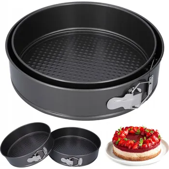Forma na pečení Forma Na Dort kulatý plech forma na pečení 2 ks