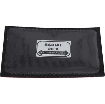 Sada na opravu pneumatiky Invento 20X - Radiální opravná záplata, 86x127 mm