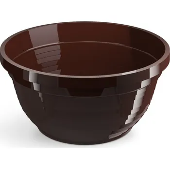 Plastová mísa Anita hnědá, 350 mm