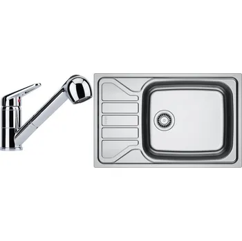 Set N101 Franke FLN 611-78 + Franke FC 9547 (nerez + chrom)