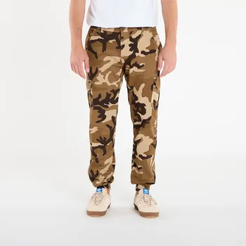 Kalhoty Urban Classics Camo Cargo Jogging Pants 2.0 Camo Beige W32