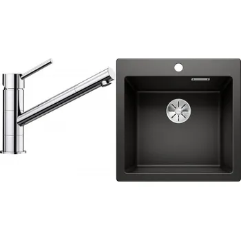 Granitový dřez Set RS Blanco Pleon 5 + Blanco Kano (bílá + chrom)