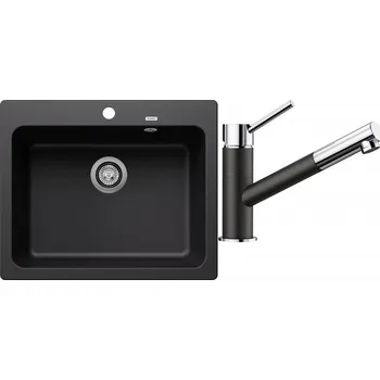 Granitový dřez Set RS Blanco Naya 6 + Blanco Kano-S (bílá + bílá)